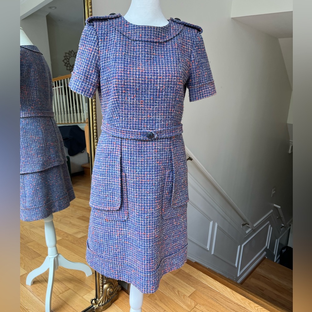 Authentic Preloved Chanel Tweed Dress size 38